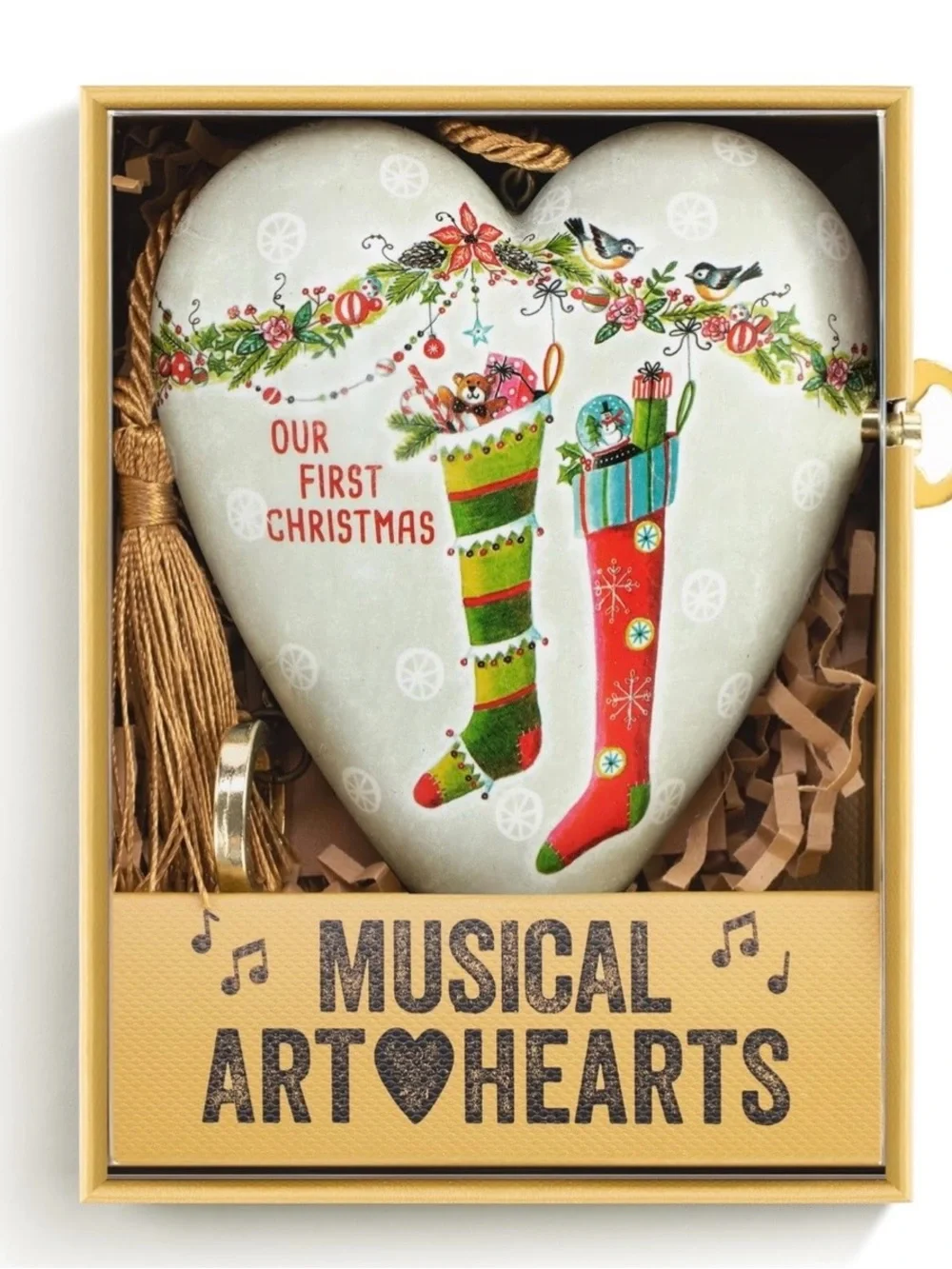 Our First Christmas Heart Ornament